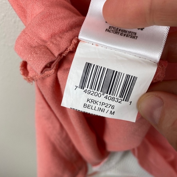 BCBGeneration High Low Lace Back Tank Top - Size Medium - Picture 6 of 6